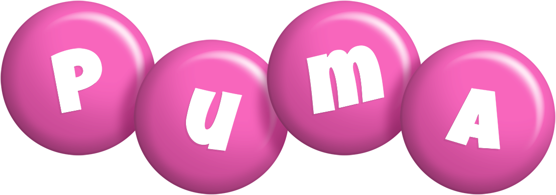 Puma candy-pink logo