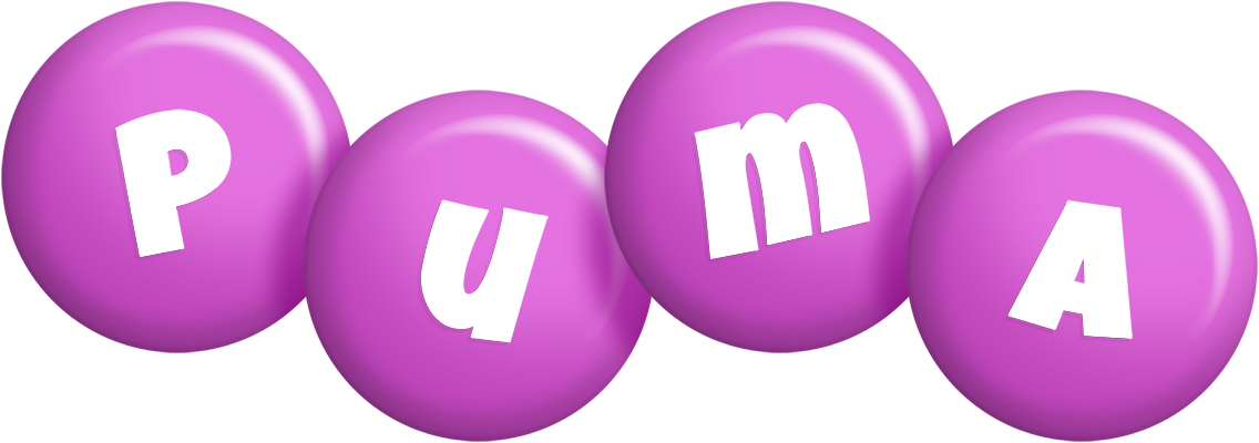 Puma candy-purple logo