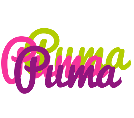 Puma flowers logo