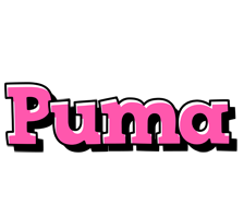 Puma girlish logo