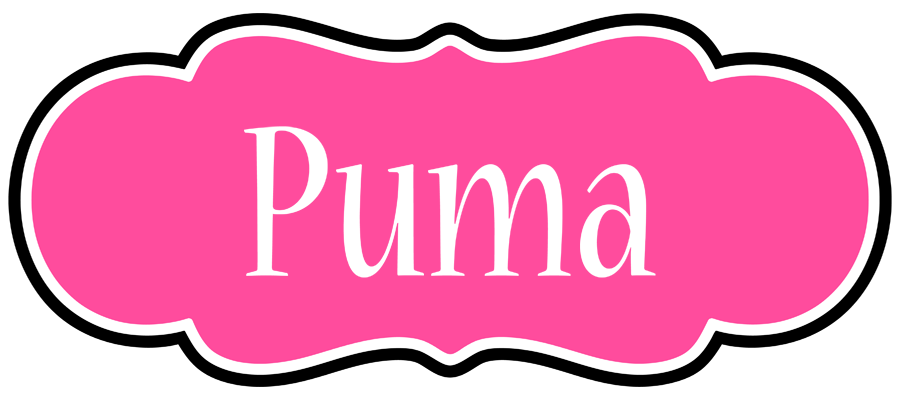 Puma invitation logo
