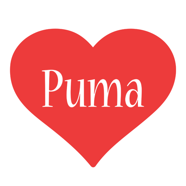 Puma love logo
