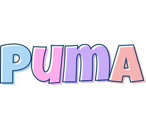 Puma pastel logo