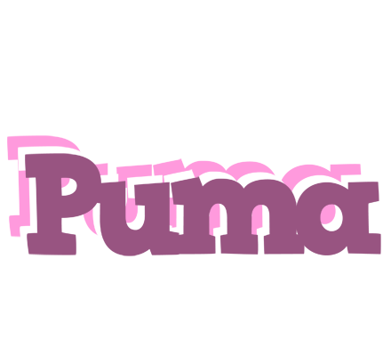 Puma relaxing logo