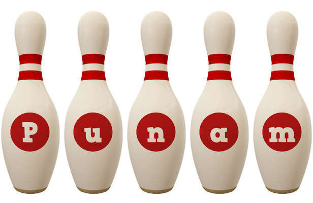 Punam bowling-pin logo