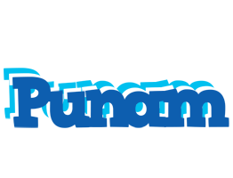 Punam business logo