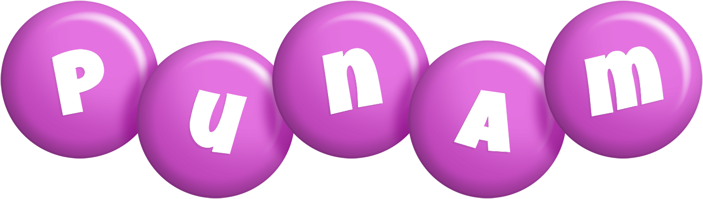 Punam candy-purple logo