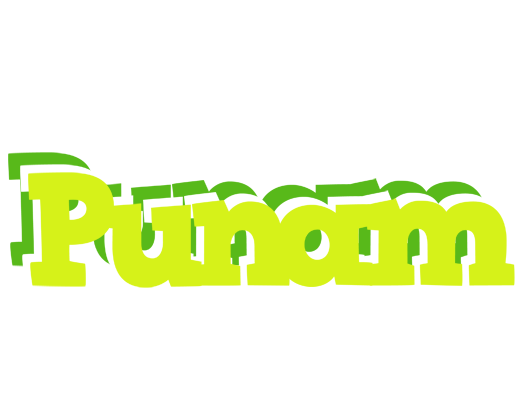 Punam citrus logo