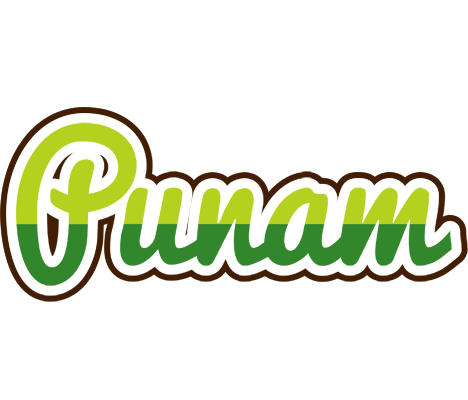 Punam golfing logo