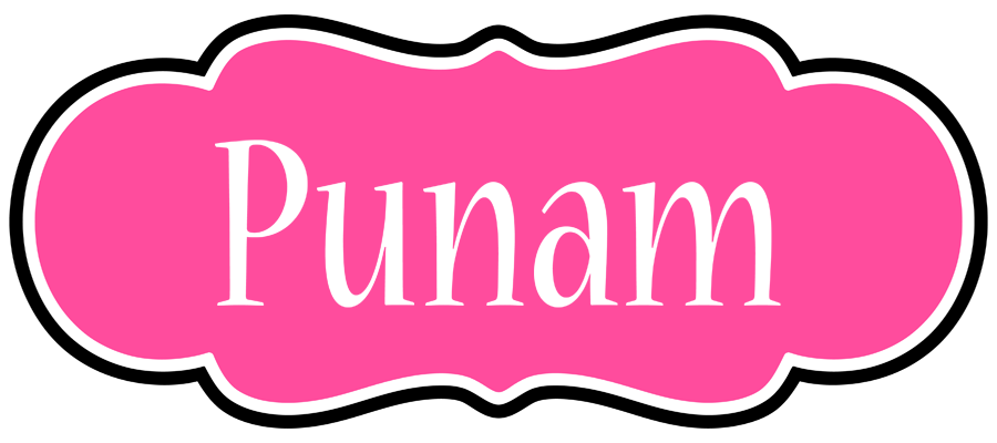 Punam invitation logo