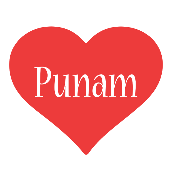 Punam love logo