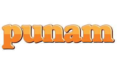 Punam orange logo