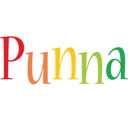 Punna birthday logo