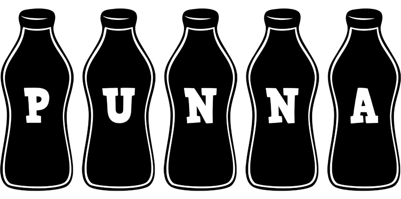 Punna bottle logo