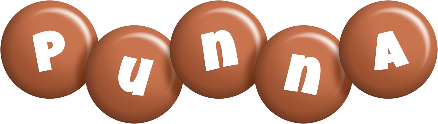 Punna candy-brown logo