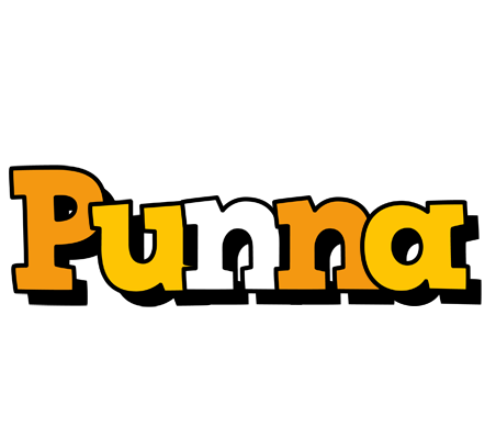 Punna cartoon logo