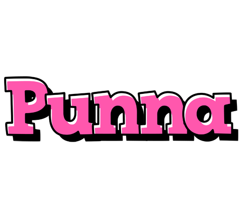 Punna girlish logo