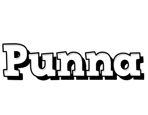 Punna snowing logo