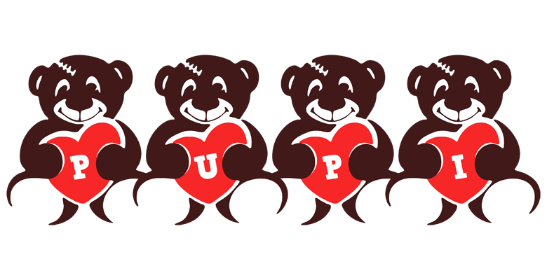 Pupi bear logo