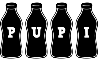 Pupi bottle logo