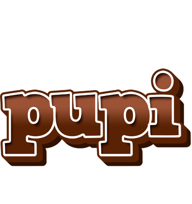 Pupi brownie logo