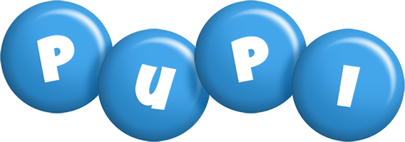Pupi candy-blue logo