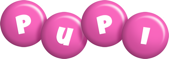 Pupi candy-pink logo