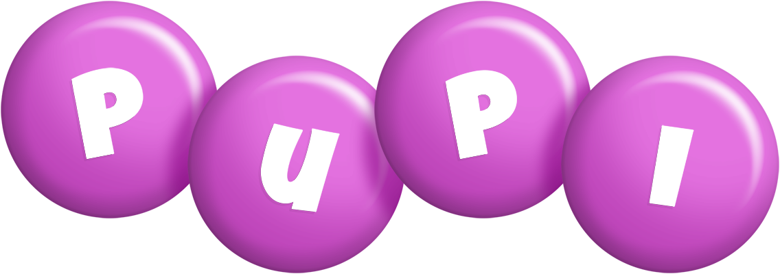 Pupi candy-purple logo