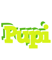 Pupi citrus logo