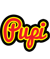 Pupi fireman logo