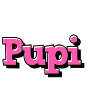 Pupi girlish logo