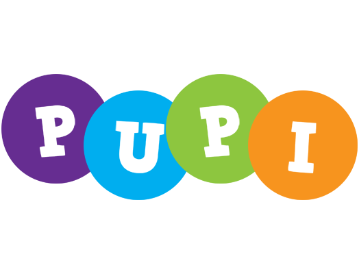 Pupi happy logo