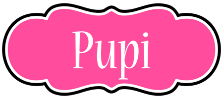 Pupi invitation logo