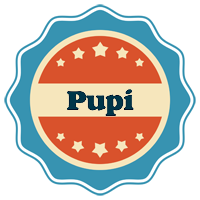 Pupi labels logo