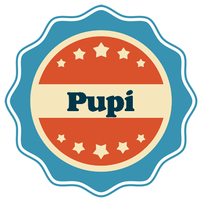 Pupi labels logo