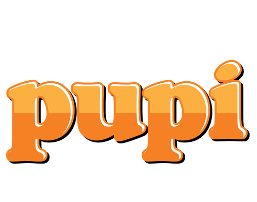 Pupi orange logo