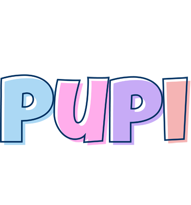 Pupi pastel logo