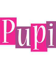Pupi whine logo