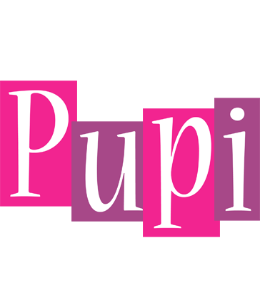 Pupi whine logo
