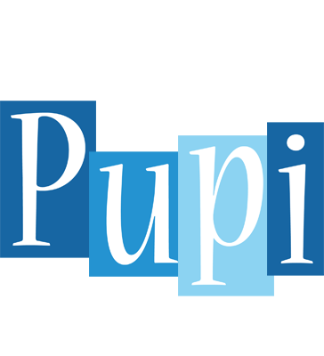 Pupi winter logo