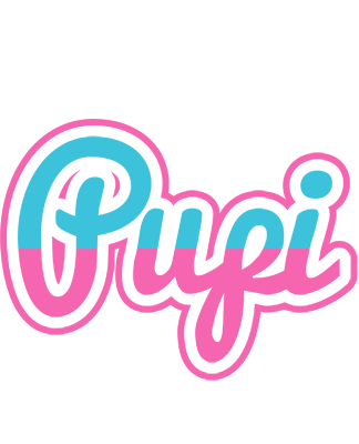 Pupi woman logo