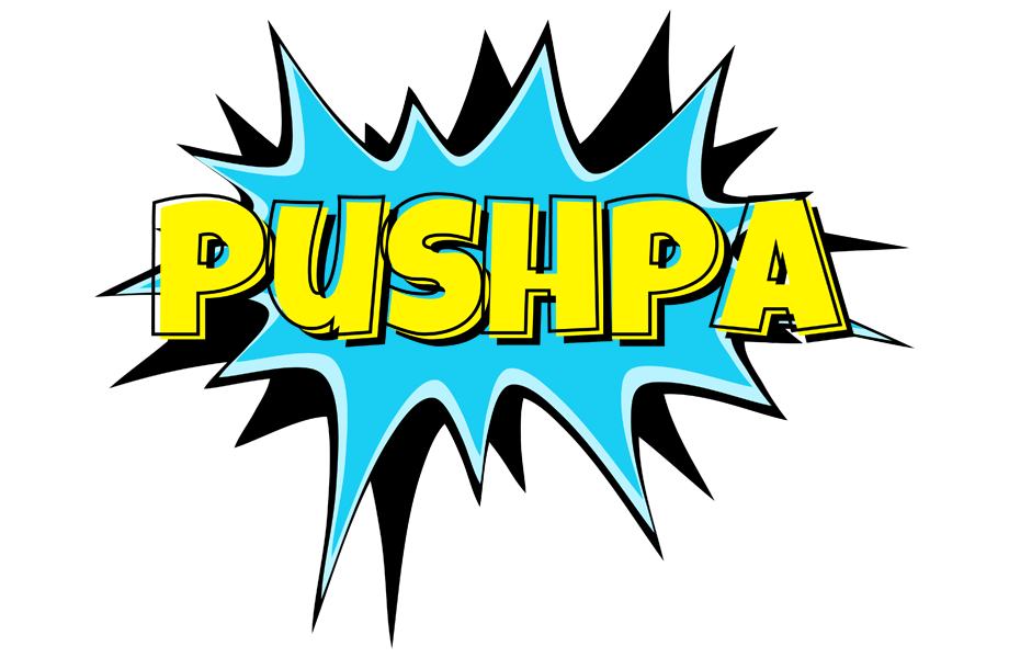 Pushpa amazing logo