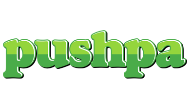 Pushpa apple logo