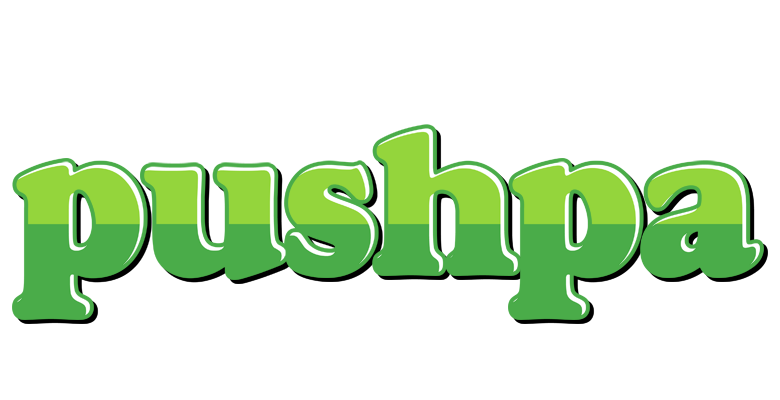 Pushpa apple logo
