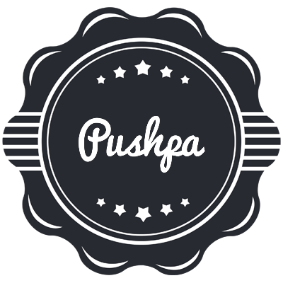Pushpa badge logo