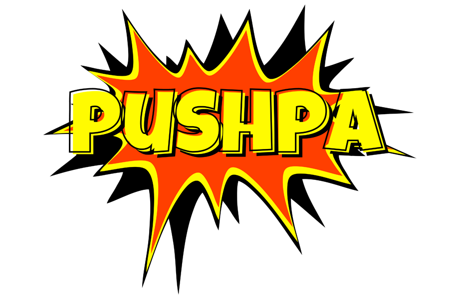 Pushpa bazinga logo