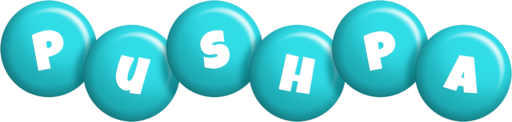 Pushpa candy-azur logo