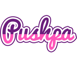 Pushpa cheerful logo