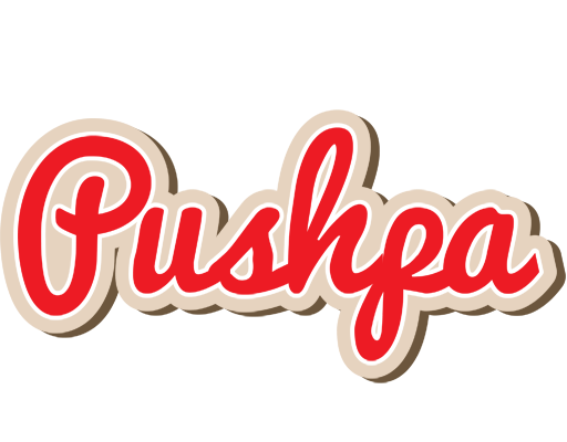 Pushpa chocolate logo