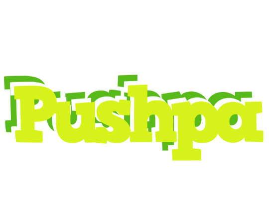 Pushpa citrus logo